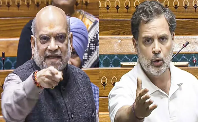  Amit Shah-Rahul Gandhi War Of Words In The Lok Sabha