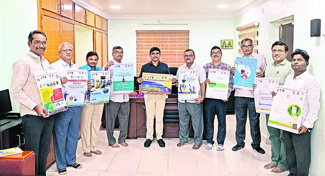 ఇంధన పరిరక్షణపై సీఎండీ పోస్టర్స్‌ ఆవిష్కరణ 