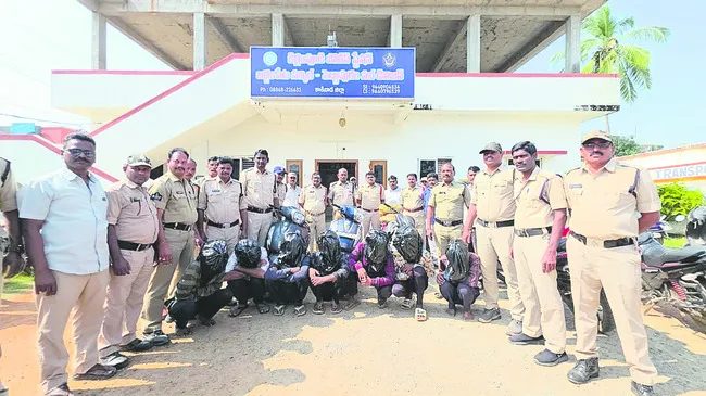 భారీగా గంజాయి పట్టివేత 