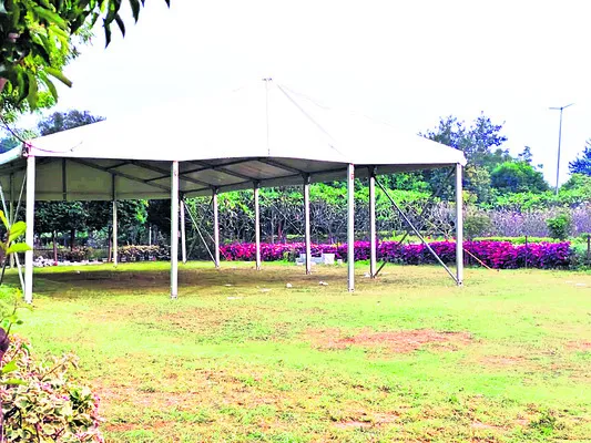 ఒంటిమిట్టలో నిత్యాన్నదాన కేంద్రం ఏర్పాట్లు ప్రారంభం 