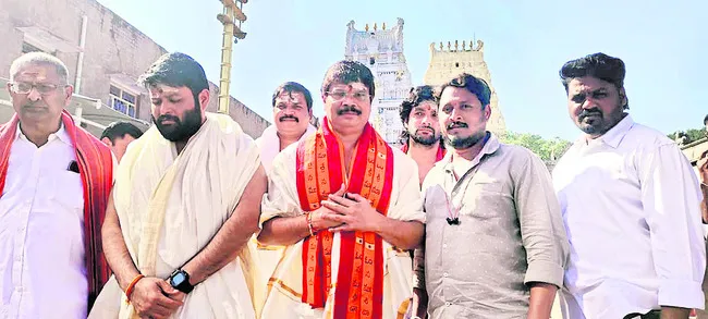 మల్లన్న సేవలో అఖండ–2 మూవీ టీం