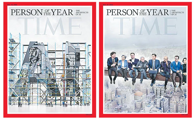 Time magazine names Architects of AI Person of the Year 2025