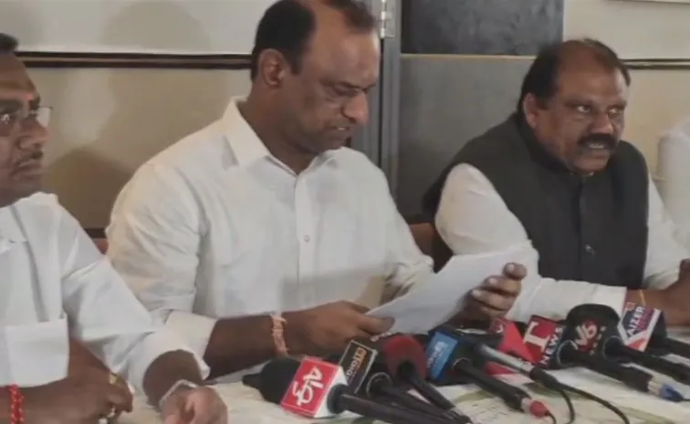 Telangana Cricket Association Press Meet Over HCA U14 Selections1