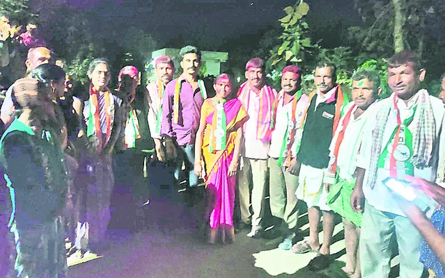 హస్తం మద్దతుదారుల హవా