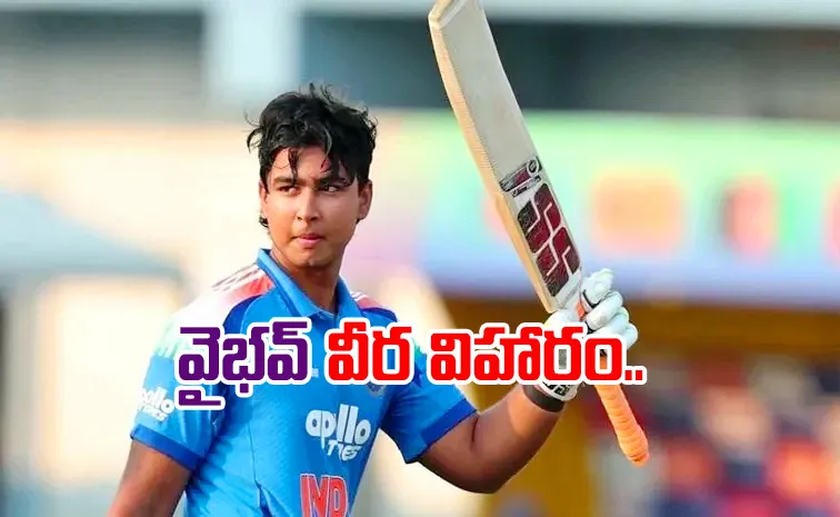 U19 Asia Cup 2025: Vaibhav Suryavanshi Ton Powers IND set 434-run target Uae