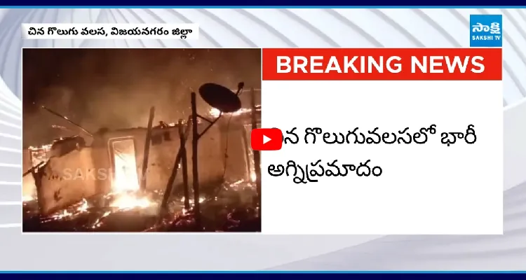 విజయనగరంలో ఘోర అగ్నిప్రమాదం.. వృద్ధురాలు మృతి