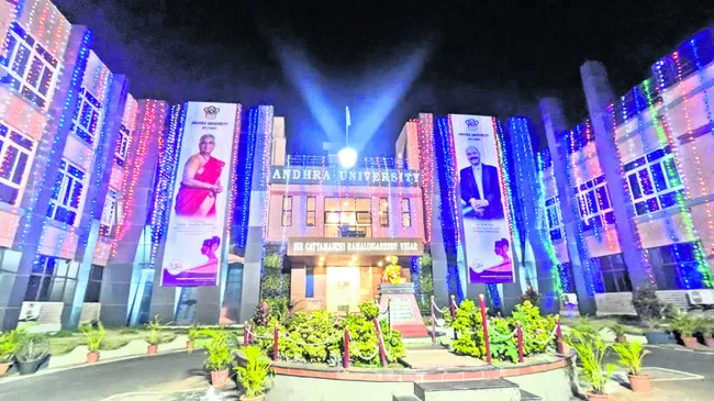 ఏయూ ‘వేవ్స్‌’కు సర్వం సిద్ధం