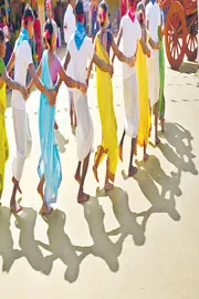 Line dancing is becoming more and more popular