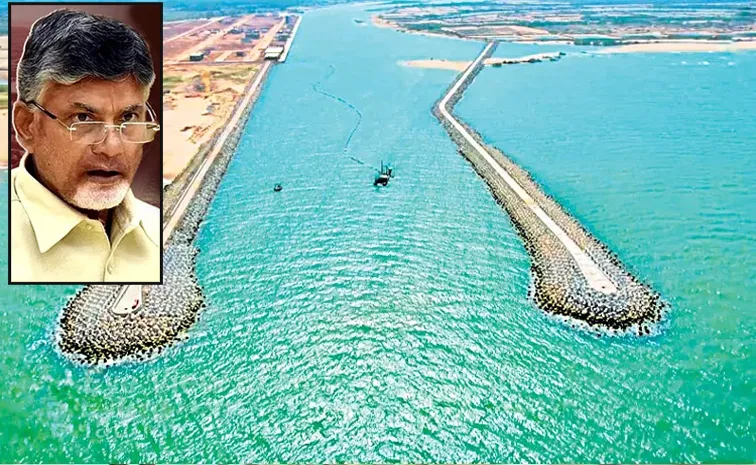 Chandrababu govt Approved Juvvaladinne Fishing Harbour to private shipyard