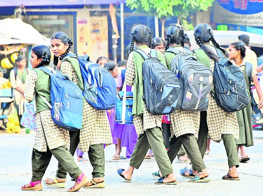 బ్యాగుల పంపిణీ 