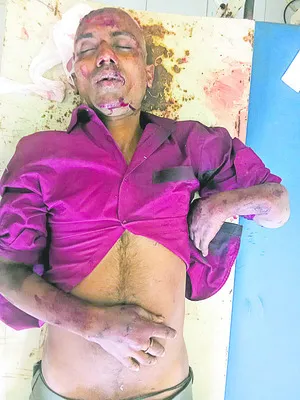 గుర్తు తెలియని వ్యక్తి మృతి 