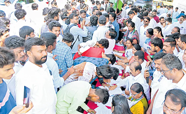 కోటి సంతకాల పత్రాలతో.. నేడు జిల్లా కేంద్రాల్లో భారీ ర్యాలీలు