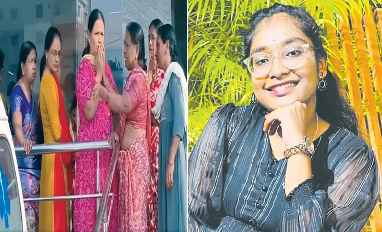 రోడ్డు ప్రమాదంలో వైద్య విద్యార్థిని మృతి