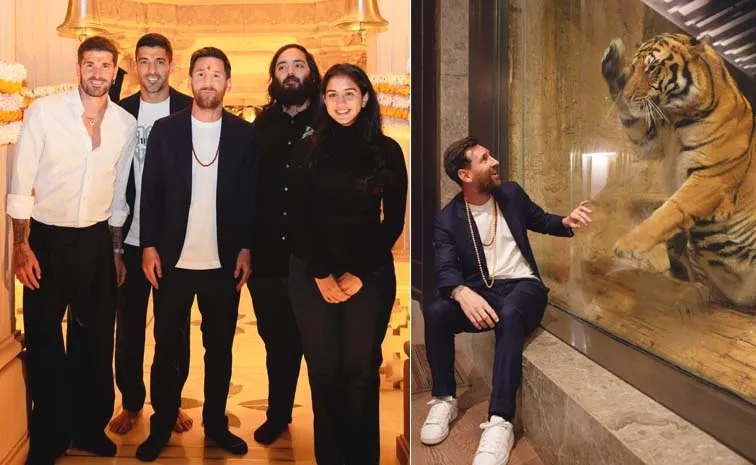 వంతారాలో లియోనెల్ మెస్సీ