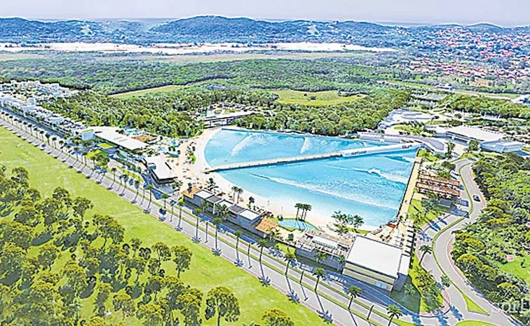 వాటర్‌ పూల్‌..బీచ్‌ ఫీల్‌..!