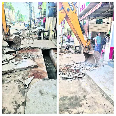 281 ఆక్రమణల తొలగింపు