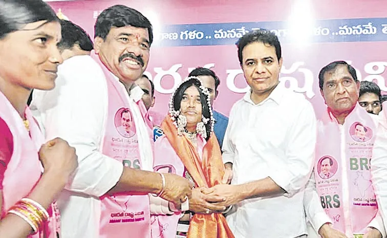 KTR Satirical Comments On CM Revanth Reddy Over Gram Panchayat Election Campaign