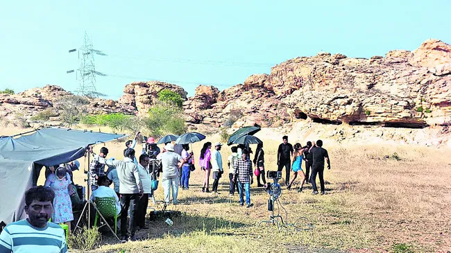 రాక్‌గార్డెన్‌లో సినిమా షూటింగ్‌ 