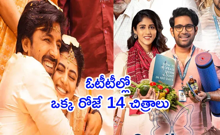 ఫ్రైడే మూవీ లవర్స్‌కు పండగే.. ఒక్క రోజే 14 సినిమాలు స్ట్రీమింగ్..!