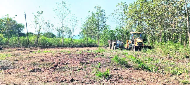 శ్మశానం కబ్జా!