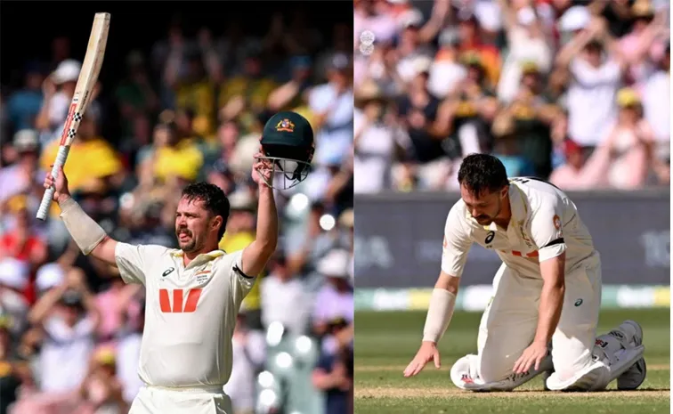 Travis Head dominates Adelaide Test: joins Warner and Border in elite century club