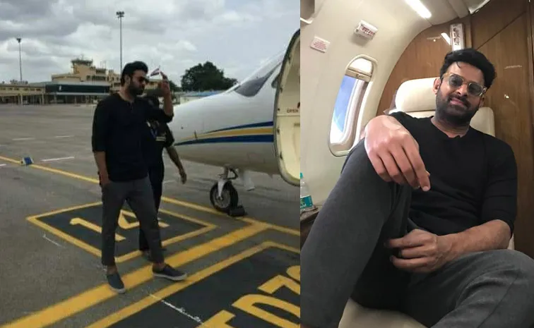 actor Prabhas Travels Only in Private Jets regularly why