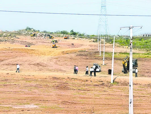 ‘రేడియల్‌’ రహదారి పనులు షురూ