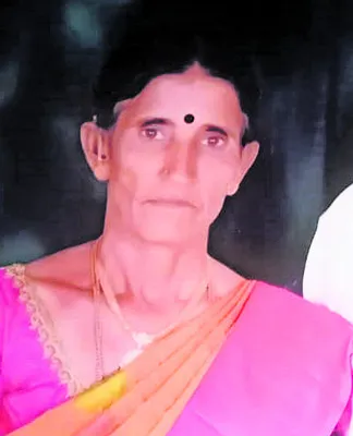 గాయపడిన  వృద్ధురాలి మృతి 