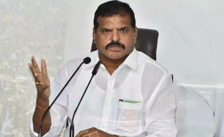 Botsa Satyanarayana Fires On Chandrababu