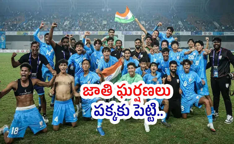 Kuki Meitei duo from strife torn Manipur score as India create football history