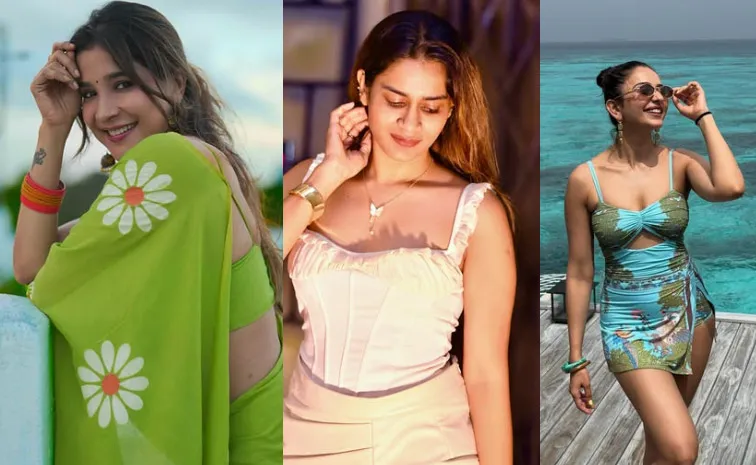 Tollywood actresses Latest Social Media Updates viral in instagram