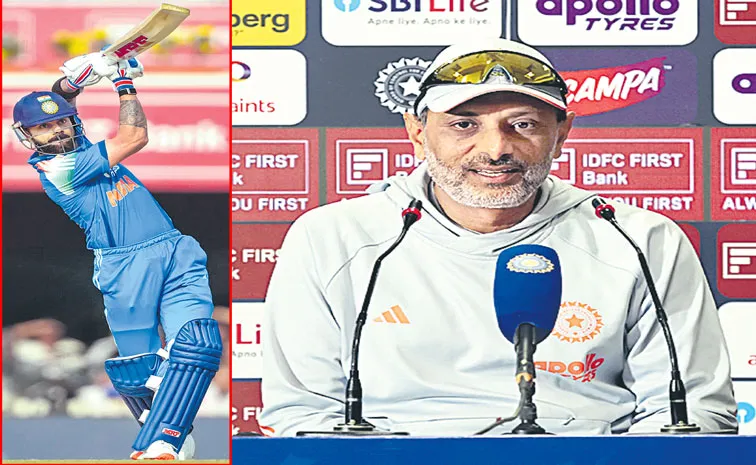 India batting coach Sitanshu Kotak firmly dismissed speculation surrounding Virat Kohli ODI future