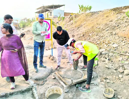 పోలవరంలో సీఎస్‌ఎంఆర్‌ఎస్‌ శాస్త్రవేత్తల పర్యటన 