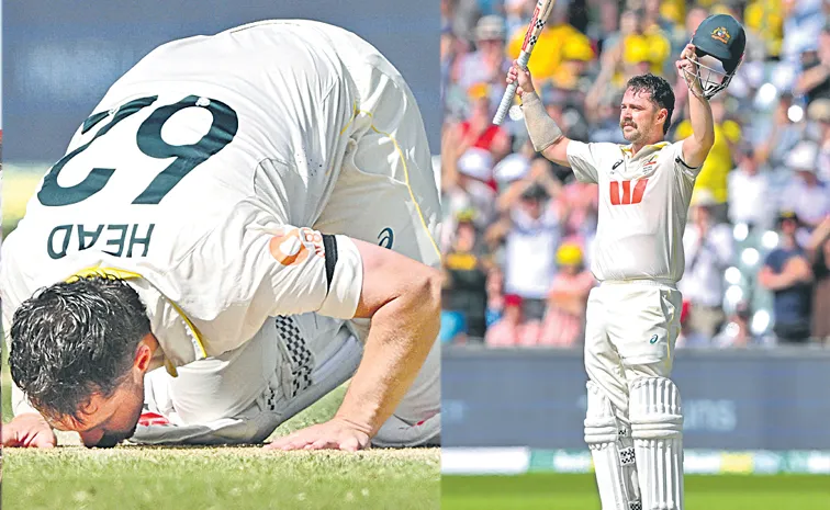 హెడ్‌ అజేయ శతకం