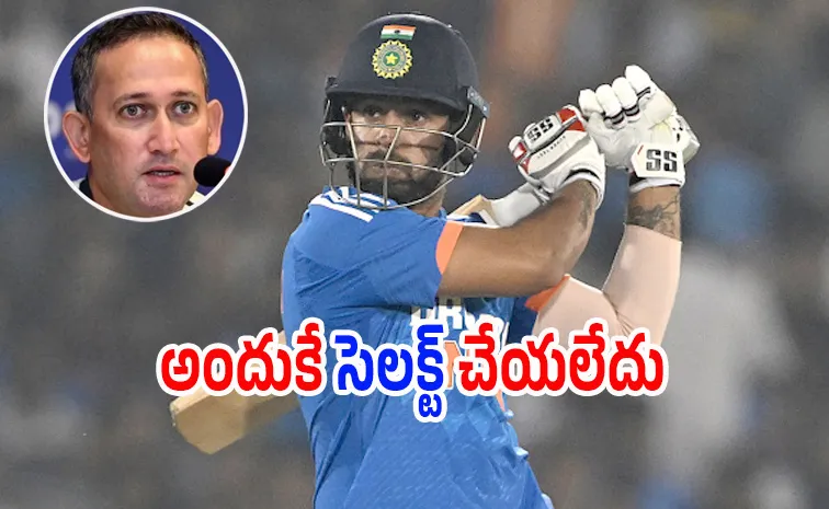 అతడొక అద్భుతం.. అయినా పక్కన పెట్టాల్సి వచ్చింది: అగార్కర్