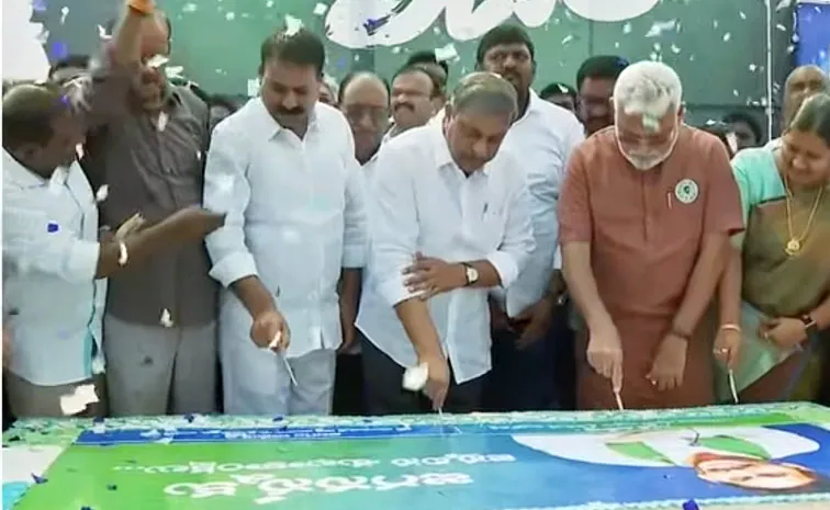 YS Jagan Birthday Celebrations In AP