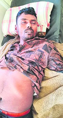 గుండెపోటుతో  లారీ డ్రైవర్‌ మృతి 