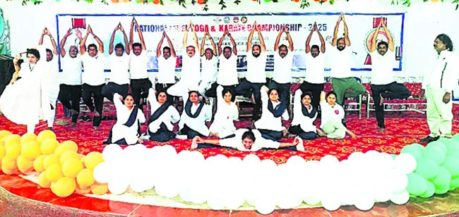 జాతీయ యోగా,  కరాటే పోటీలు
