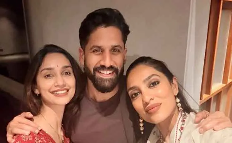 శోభిత, సమంతతో నాగచైతన్య.. ఫోటో వైరల్‌