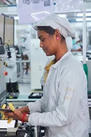 Foxconn hired 30000 workers in 9 months at new women led iPhone assembly unit