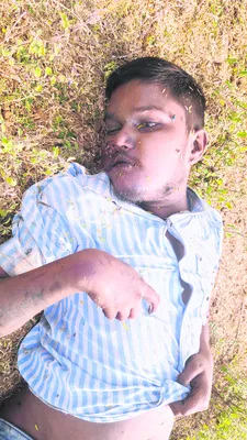 గుర్తుతెలియని వ్యక్తి  మృతదేహం లభ్యం