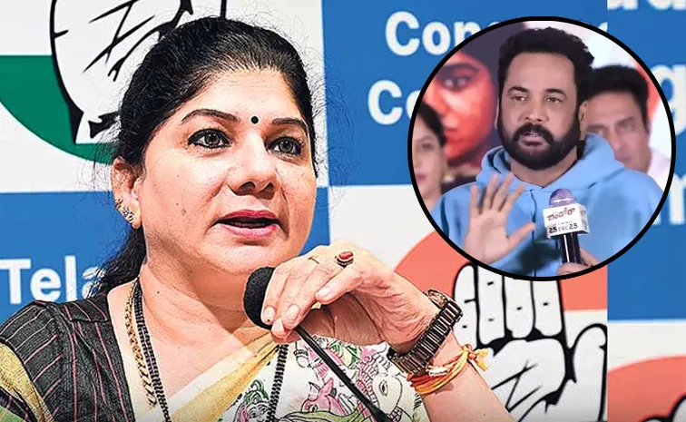 Women Congress President Sunita Rao fire on Actor shivaji 