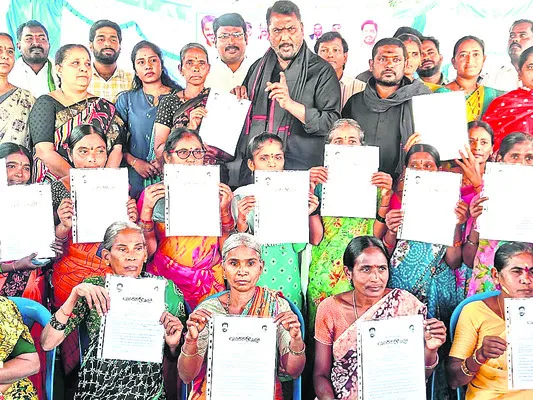 గూడు కల్పించడమే ప్రభుత్వ లక్ష్యం