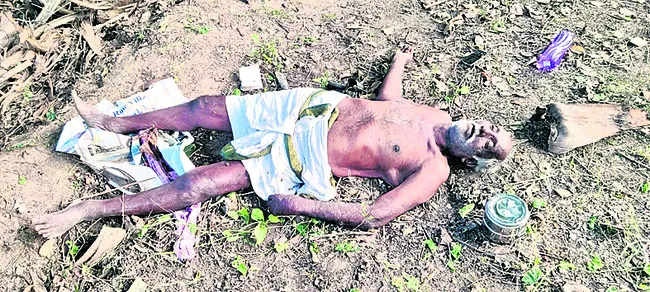 వృద్ధుడి అనుమానాస్పద మృతి 