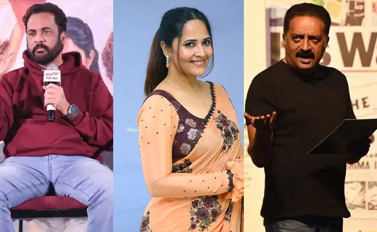 Prakash Raj and RGV support to Anasuya Bharadwaj