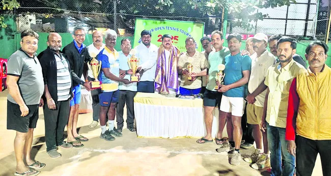 ముగిసిన జాతీయస్థాయి టెన్నిస్‌ టోర్నీ