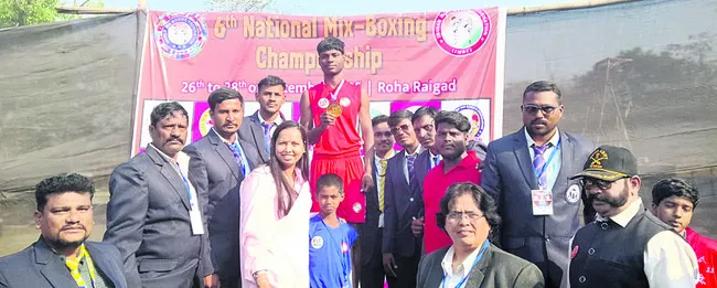 బాక్సింగ్‌లో  బంగారు పతకం 
