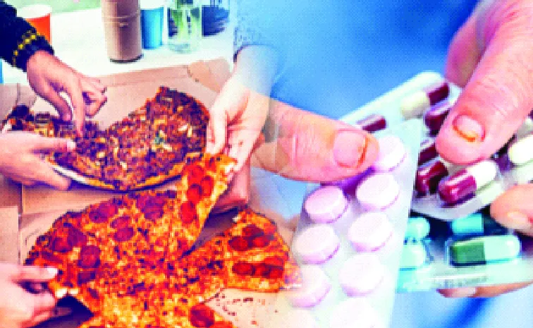 విందుల హోరు..యాంటాసిడ్స్‌ జోరు! 