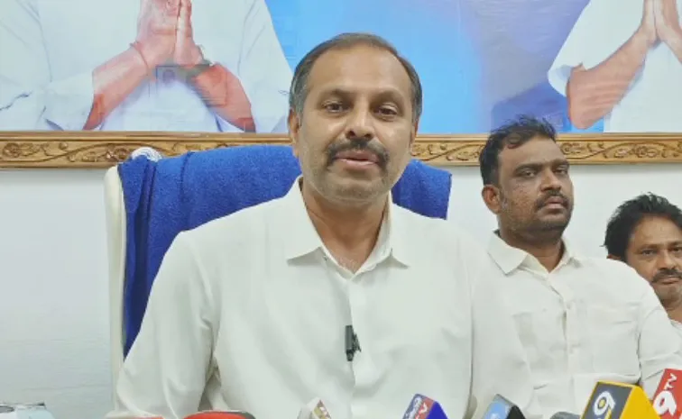 YSRCP Leaders Srikanth Reddy Slams Minister Ram Prasad Reddy