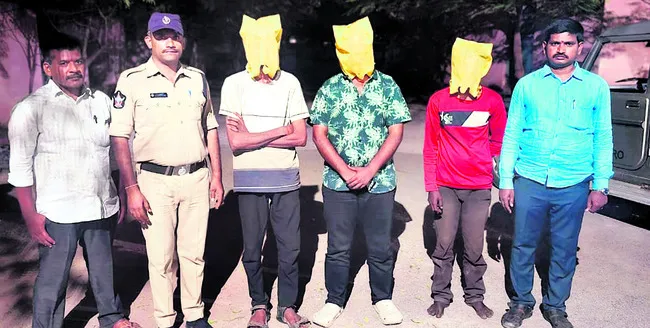 గంజాయి రవాణా ముఠా అరెస్టు 